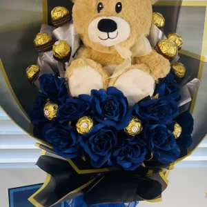 Velvet Blue Gent’s Bouquet